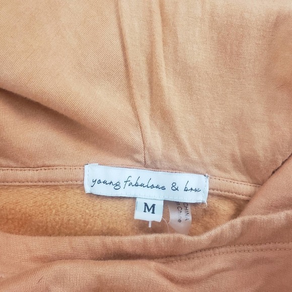 Young Fabulous & Broke Tie Dye Piper Cowl Neck Sweater size medium - Picture 8 of 14